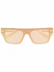 Солнцезащитные очки в квадратной оправе Balmain Eyewear, нейтральный