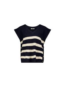 Вязаный топ Deeluxe BIRDY, темно-синий