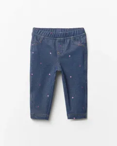 Джинсовые леггинсы из трикотажа Sfera, светло-голубой