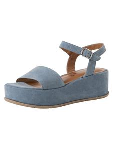 Сандалии на плоской подошве Tamaris, цвет light blue sue