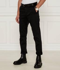 Брюки-чиносы Boss Orange Tapered Fit, черный