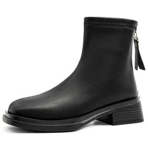 OMS Ботильоны женские, черно-коричневые