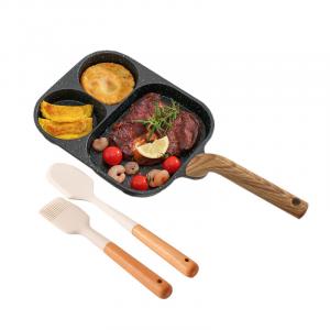 Набор посуды из майфаньши KAWASIMAYA, 3-In-1 Breakfast Pot [Gas Special Model] + Scraper + Oil Brush