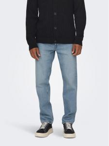 Джинсы свободного кроя Only & Sons, синий