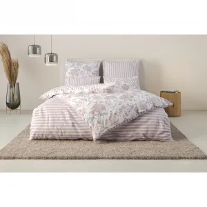 Двустороннее постельное белье andas «NORDBY», хлопковое постельное белье, скандинавский дизайн, размер от 135х200 см, цвет rosé