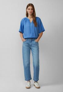 Блуза STRUKTURIERTE MIT HALBARM s.Oliver, синий