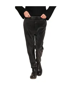 Черные вельветовые брюки свободного кроя Mason'S, черный