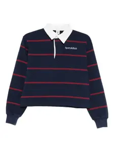 Поло в полоску Sporty & Rich, синий