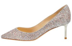 Туфли Jimmy Choo Romy High Heels Women's Purple Mixed Color