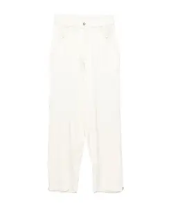 Белые брюки в повседневном стиле Pinko, белый