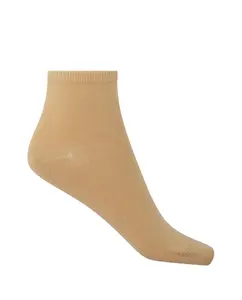 Женские длинные однотонные носки Punto Blanco, бежевый