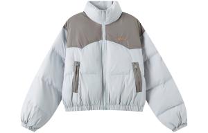 OWOX Женская стеганая куртка, Серый/Синий