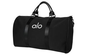 Alo Yoga Неопреновая сумка через плечо Дорожная сумка Большая дорожная сумка унисекс черная серебристая, Black Silver