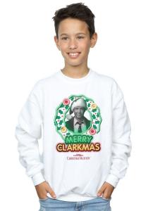 Толстовка Clarkmas в оттенках серого National Lampoon's Christmas Vacation, белый