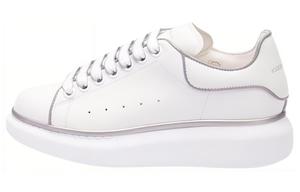 Большие женские кроссовки на шнуровке Alexander McQueen, White