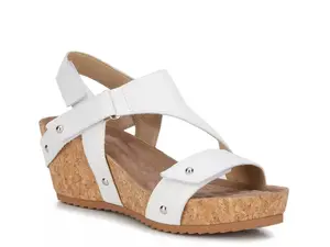 Traci Wedge Сандалии Ros Hommerson, White