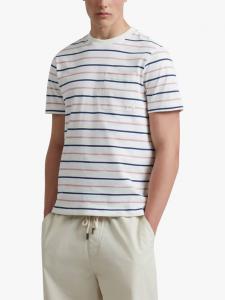 Футболка Stacy Organic Cotton Regular Fit с коротким рукавом в полоску Farah