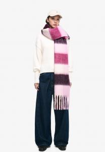 Шарф Bershka CHECK, Bordeaux