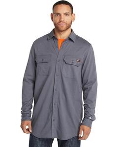 Футболка Timberland PRO FR Cotton Core Button Front Shirt, цвет Charcoal 1