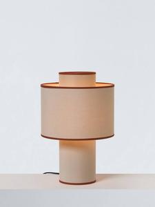 Настольная лампа Vicente Fabric John Lewis, Sunset Orange