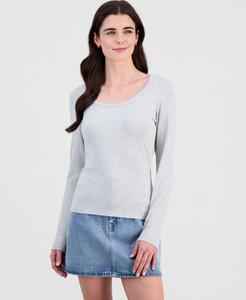 Детская трикотажная футболка с длинными рукавами Hippie Rose, Heather Grey