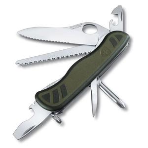 Нож солдатский швейцарский "2008" зеленый Victorinox