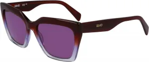 Очки Лю Джо для женщин Liu Jo, 208 Gradient Mahogany/Violet