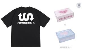 WORKSOUT Футболка унисекс, Светло-синий