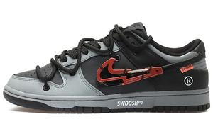Кроссовки Nike Dunk Skateboard Shoes Men Low-Top Night Black