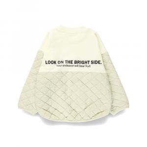 Стеганая толстовка с ромбовидным узором