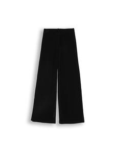 Coccodrillo Велюровые брюки черного цвета