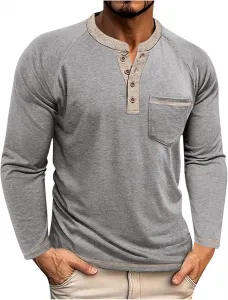 Мужская футболка-поло с коротким рукавом и карманом Color Block