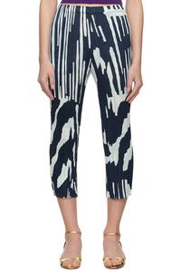 Брюки Refraction Pleats Please Issey Miyake, синий