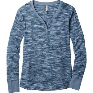 Женская футболка хенли с эффектом спейс-дай Legendary Whitetails, Wild River Space Dye