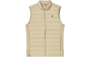 FILA Мужская пуховая жилетка коричневого кофейного цвета, Brown Coffee