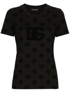Футболка с логотипом DOLCE & GABBANA, черный