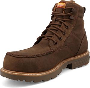 Ботинки Twisted X Men's 6 с нанокомпозитным носком, Oak