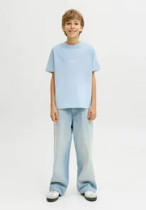 Футболка jjesoho с круглым вырезом, базовая футболка noos. Jack & Jones Junior, Celestial Blue