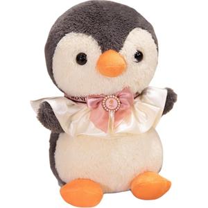 Милые плюшевые куклы пингвины с подсолнухом высота 25см/35см MERCONSER