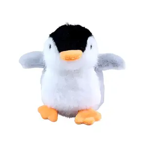 Милые плюшевые кулоны с мультяшными пингвинами высота 11см Beerus, серый