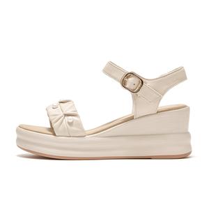 Женские сандалии на ремешках Spider King, экрю