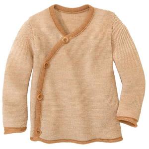 Детская меланжевая куртка - куртка из мериноса Disana, мультиколор