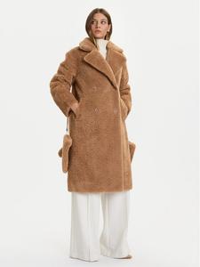 Шуба regular fit CFC0122221003 Rinascimento, бежевый