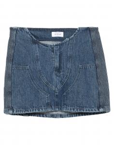 Джинсовая юбка Off, синий