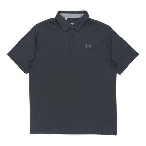 Футболка men's playoff golf sports thin and light breathable loose short sleeve polo shirt black Under Armour, черный