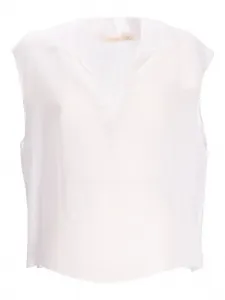 Блузка Dogma без рукавов Devotion, белый