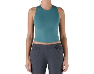 Женская двусторонняя майка, цвет «болотно-голубой» Patagonia