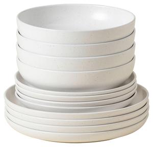 КОМПЛЕКСНЫЙ НАБОР PACIFICA White, 12 предметов, на 4 персоны Costa Nova, белый