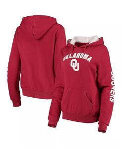 Женская красная толстовка с капюшоном Oklahoma Sooners Loud and Proud Colosseum
