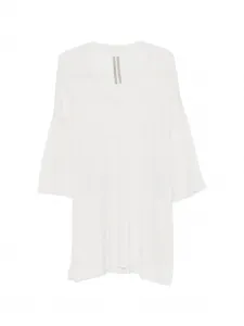 Футболка с короткими рукавами и V-образным вырезом Tommy Rick Owens, белый